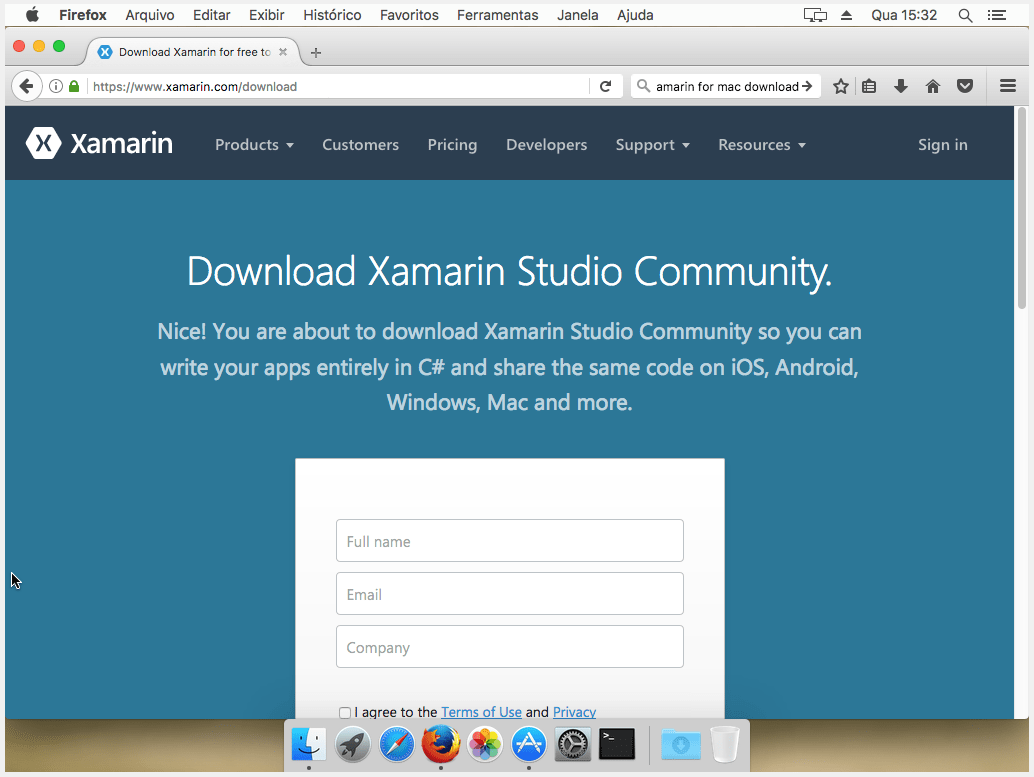 download xamarin studio community for mac